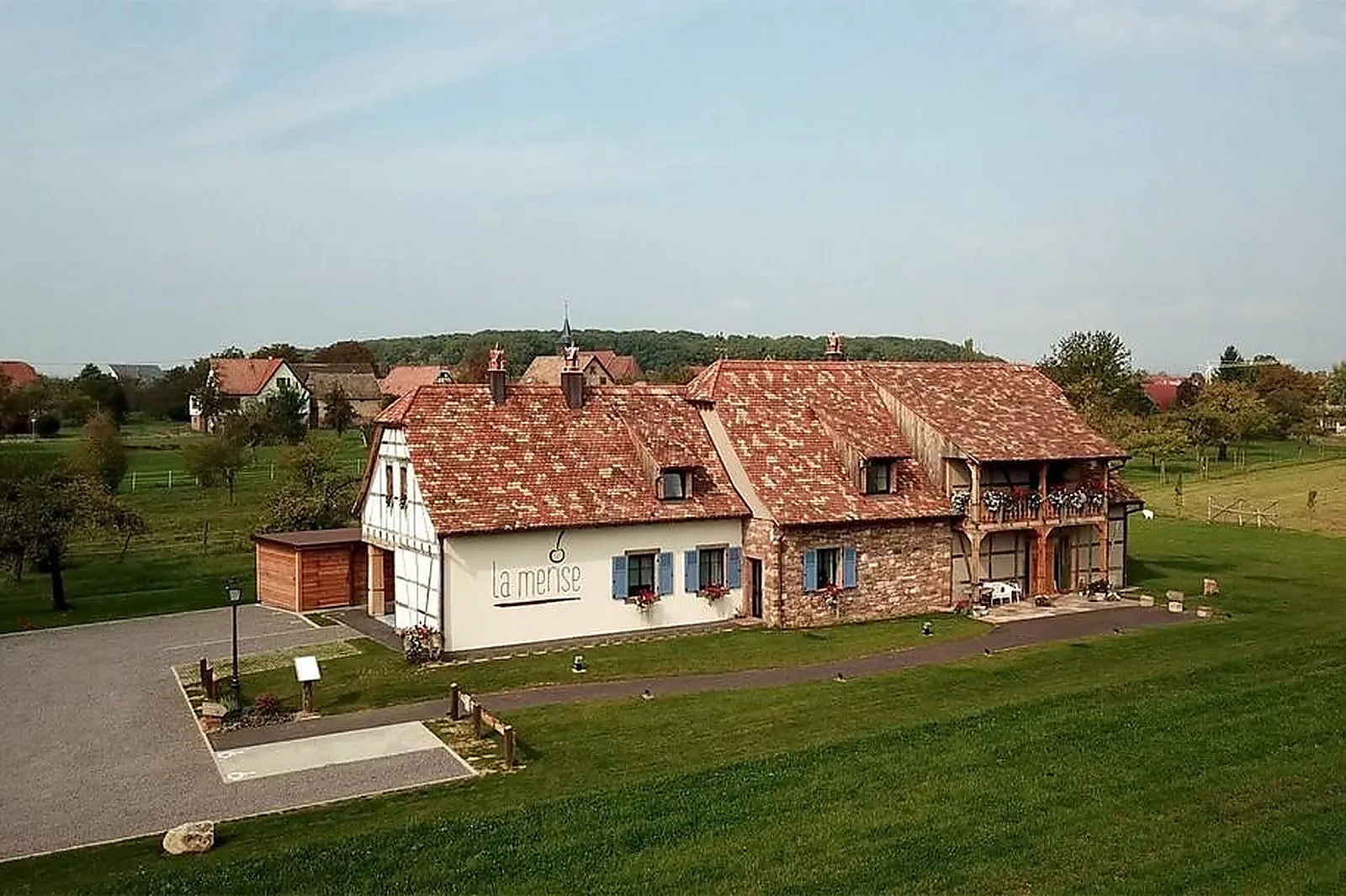 Cafés et Restaurants, RESTAURANTS - LAUBACH (BAS-RHIN) : LA MERISE