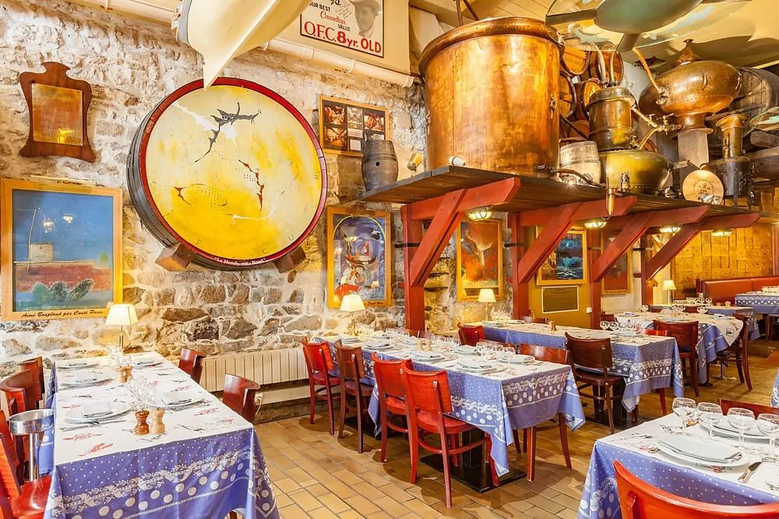 Cafés et Restaurants, RESTAURANTS - LA ROCHELLE (CHARENTE-MARITIME) : BAR ANDRÉ