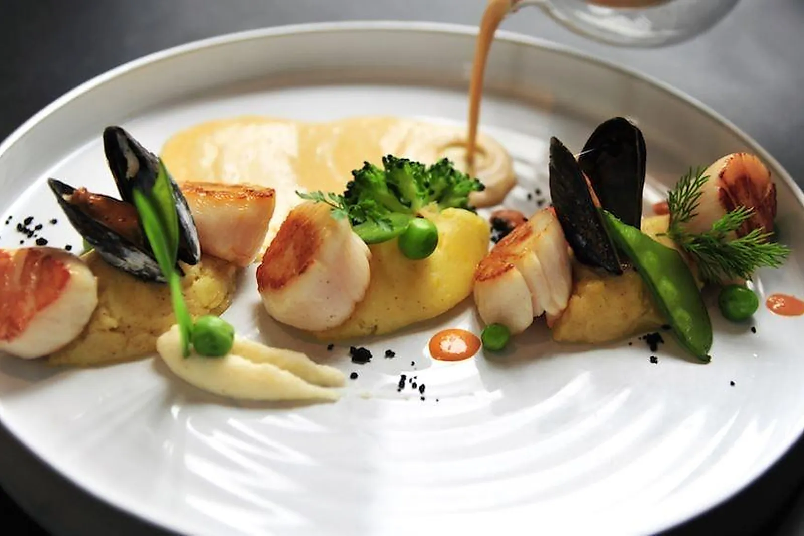 Cafés et Restaurants, RESTAURANTS - LE CROTOY (SOMME) : AUBERGE DE LA MARINE