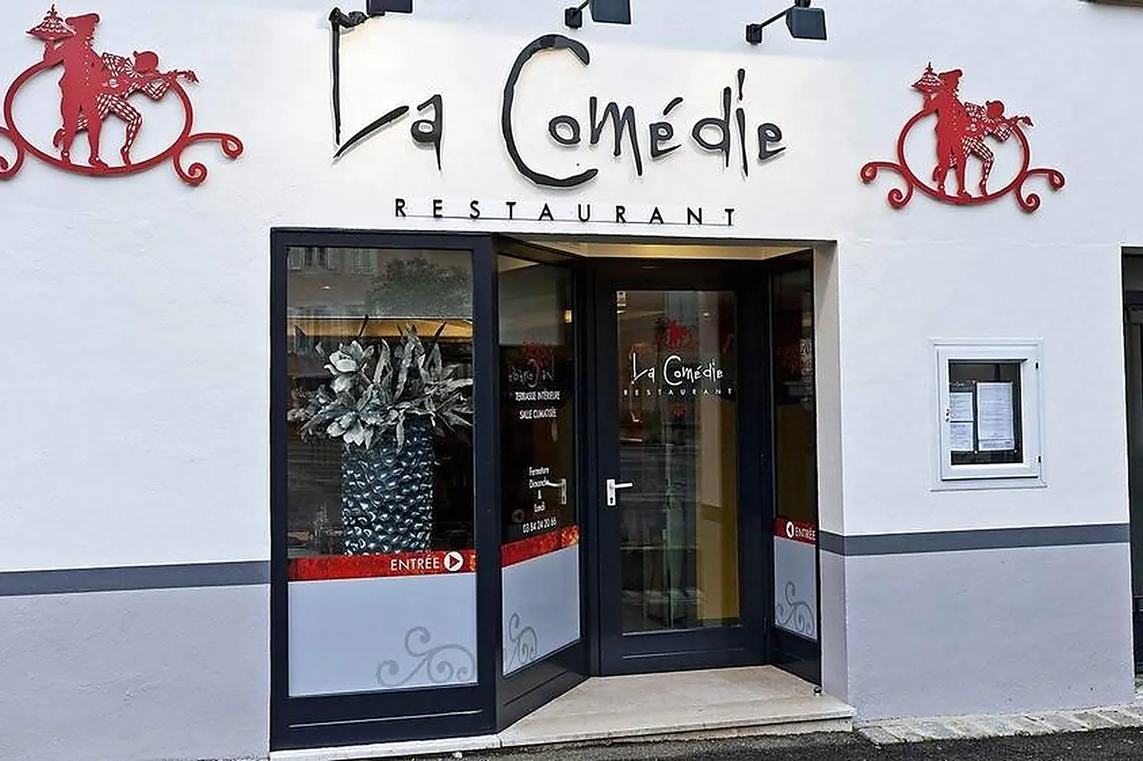 Cafés et Restaurants, RESTAURANTS - LONS-LE-SAUNIER (JURA) : LA COMÉDIE