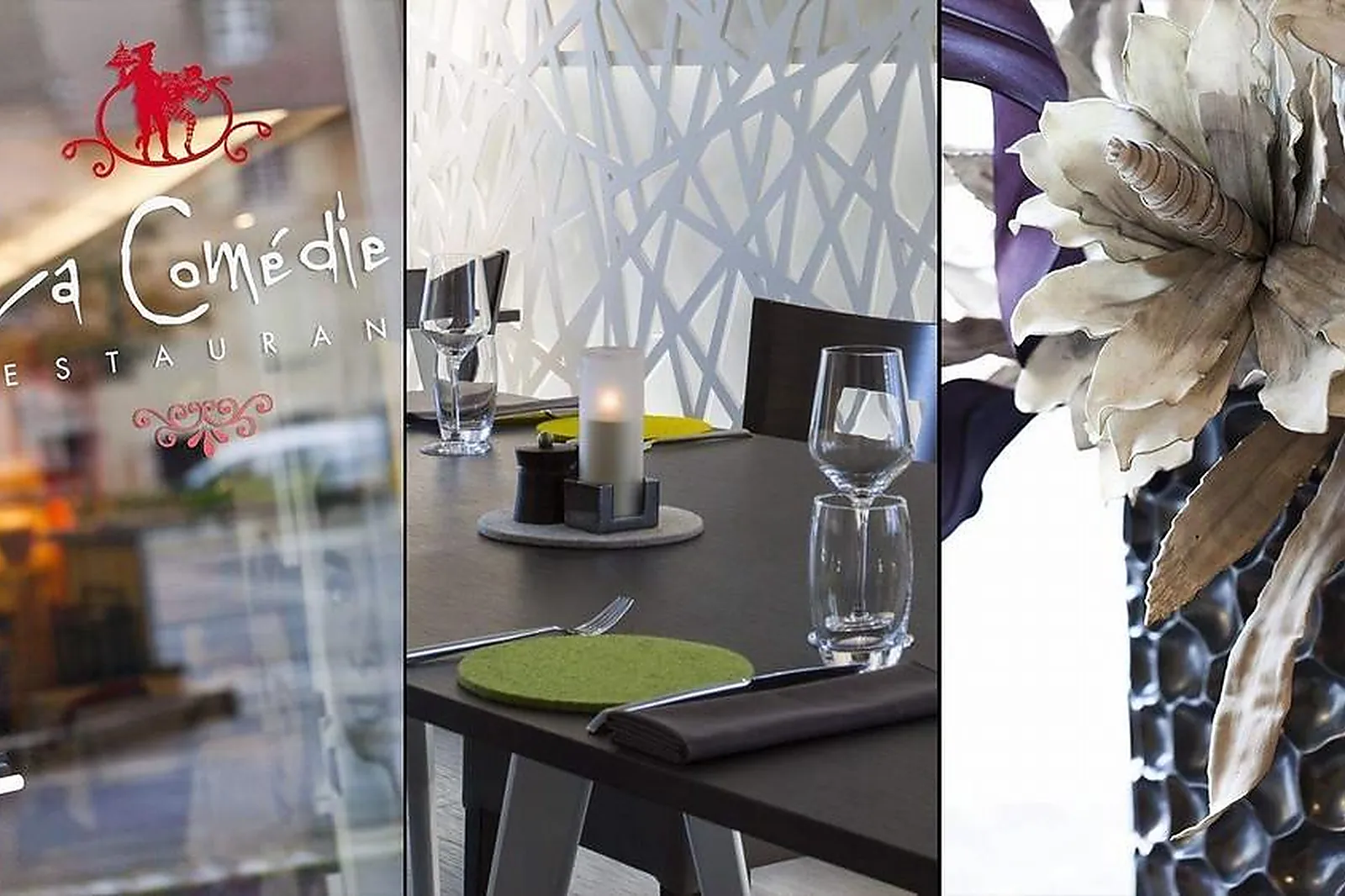 Cafés et Restaurants, RESTAURANTS - LONS-LE-SAUNIER (JURA) : LA COMÉDIE