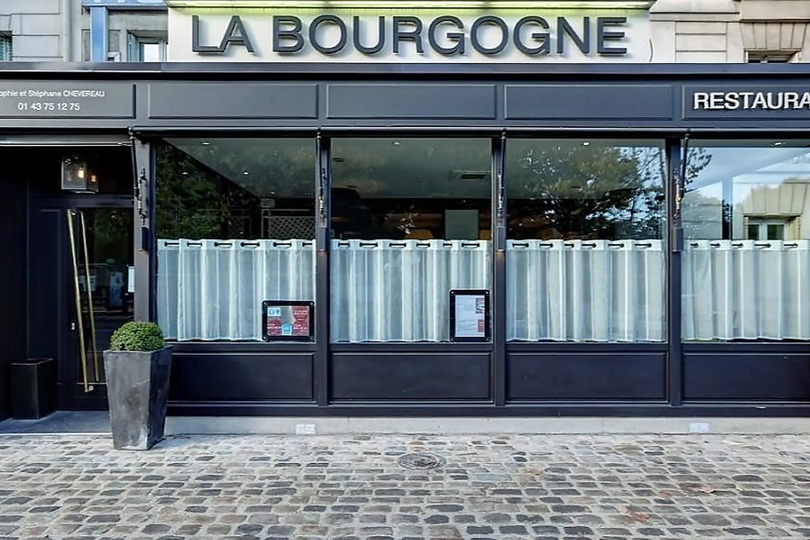 Cafés et Restaurants, RESTAURANTS - MAISONS-ALFORT (VAL-DE-MARNE) : LA BOURGOGNE