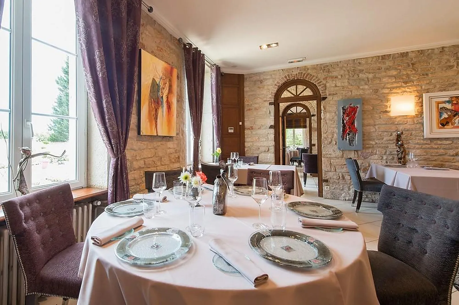 Cafés et Restaurants, RESTAURANTS - MONTBELLET (SAÔNE-ET-LOIRE) : LA MARANDE