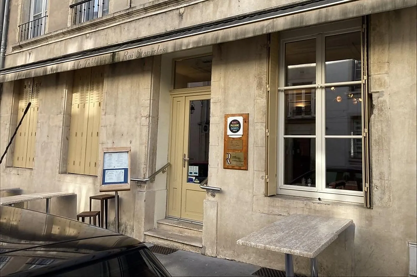 Cafés et Restaurants, RESTAURANTS - NANCY (MEURTHE-ET-MOSELLE) : A LA TABLE DU BON ROI STANISLAS