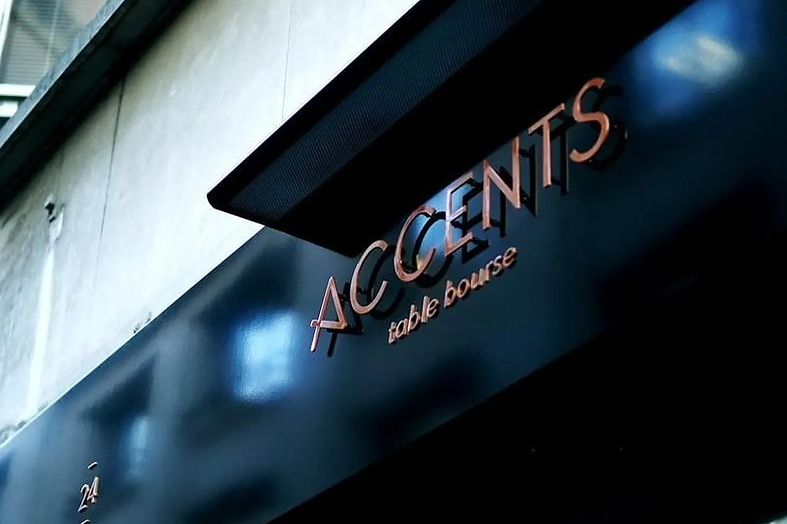 Cafés et Restaurants, RESTAURANTS - PARIS (PARIS) : ACCENTS RESTAURANT