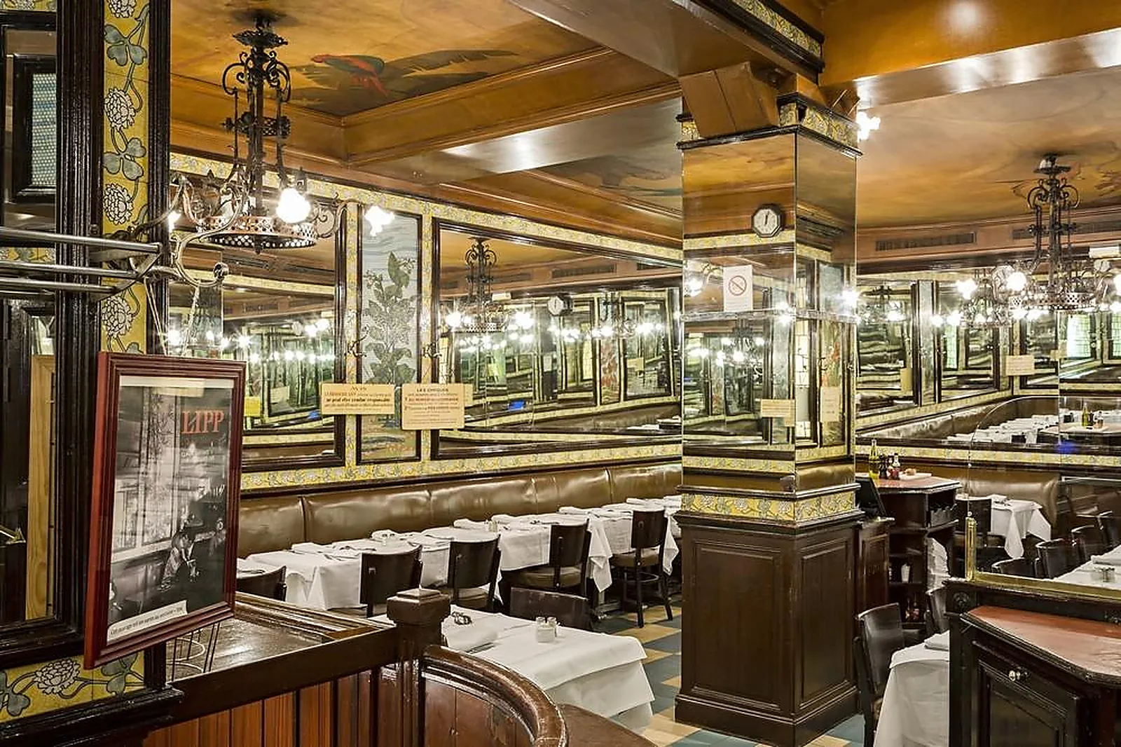 Cafés et Restaurants, RESTAURANTS - PARIS (PARIS) : BRASSERIE LIPP