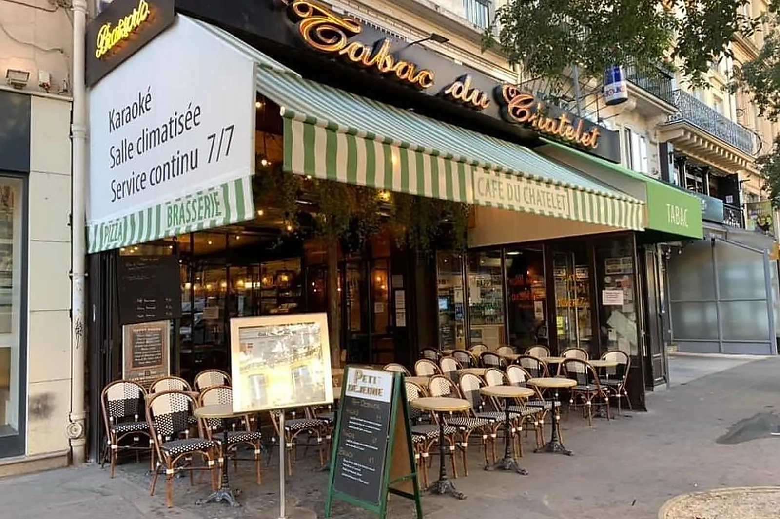 Cafés et Restaurants, RESTAURANTS - PARIS (PARIS) : LE CAFÉ DU CHATELET