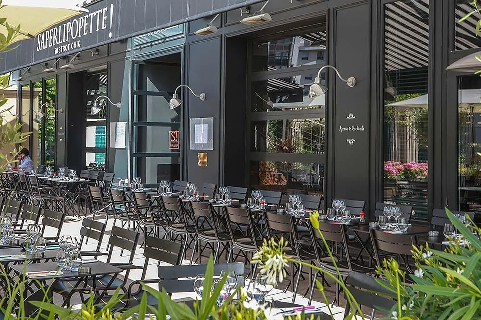 Cafés et Restaurants, RESTAURANTS - PUTEAUX (HAUTS-DE-SEINE) : SAPERLIPOPETTE