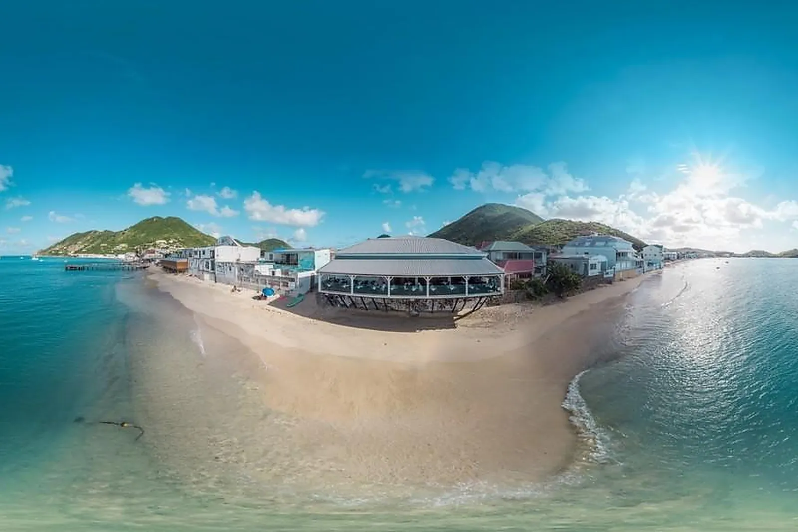 Cafés et Restaurants, RESTAURANTS - SAINT-MARTIN (GUADELOUPE) : OCEAN 82