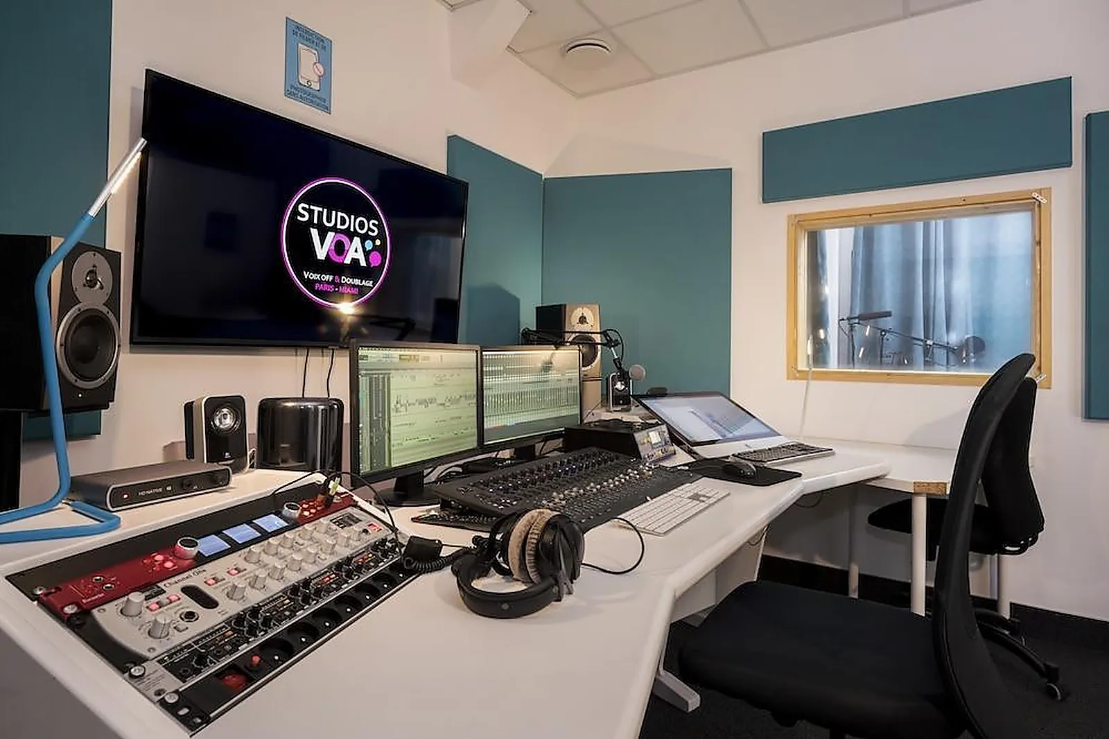 Sonorisation, SONORISATION - VIDÉO - MONTREUIL (SEINE-SAINT-DENIS) : STUDIOS VOA