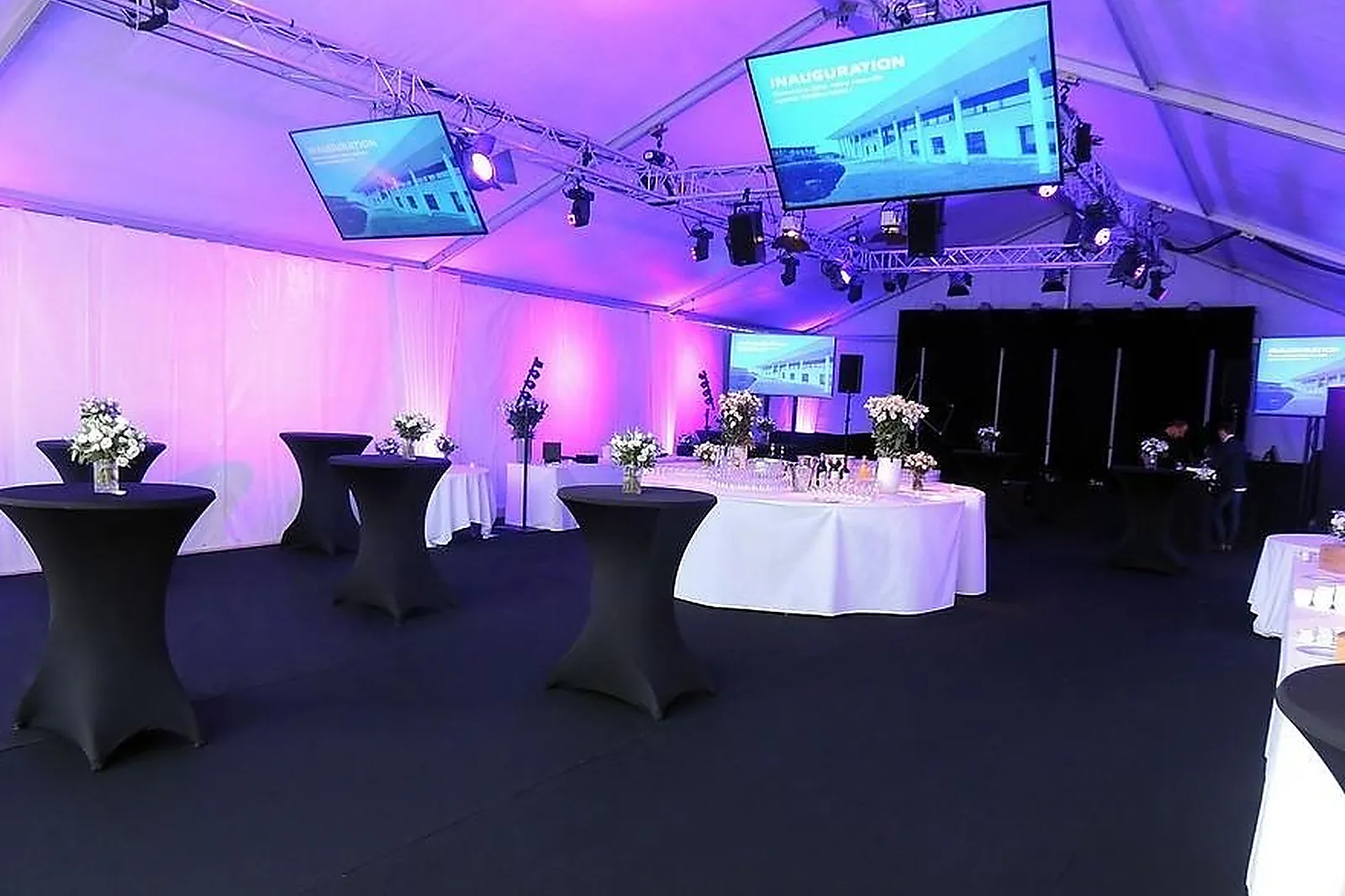 Prestataire Technique Audiovisuel, SONORISATION - VIDÉO - ROCBARON (VAR) : THE ARTISTS