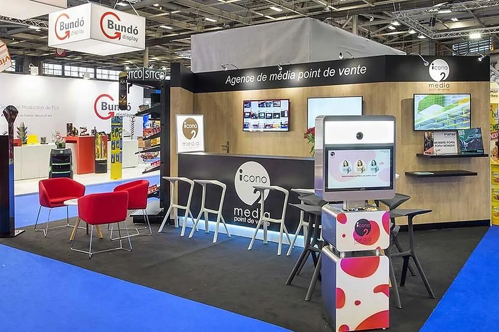 Prestataire Technique Audiovisuel, STANDISTES - BOULOGNE-BILLANCOURT (HAUTS-DE-SEINE) : SMART DEZIGN