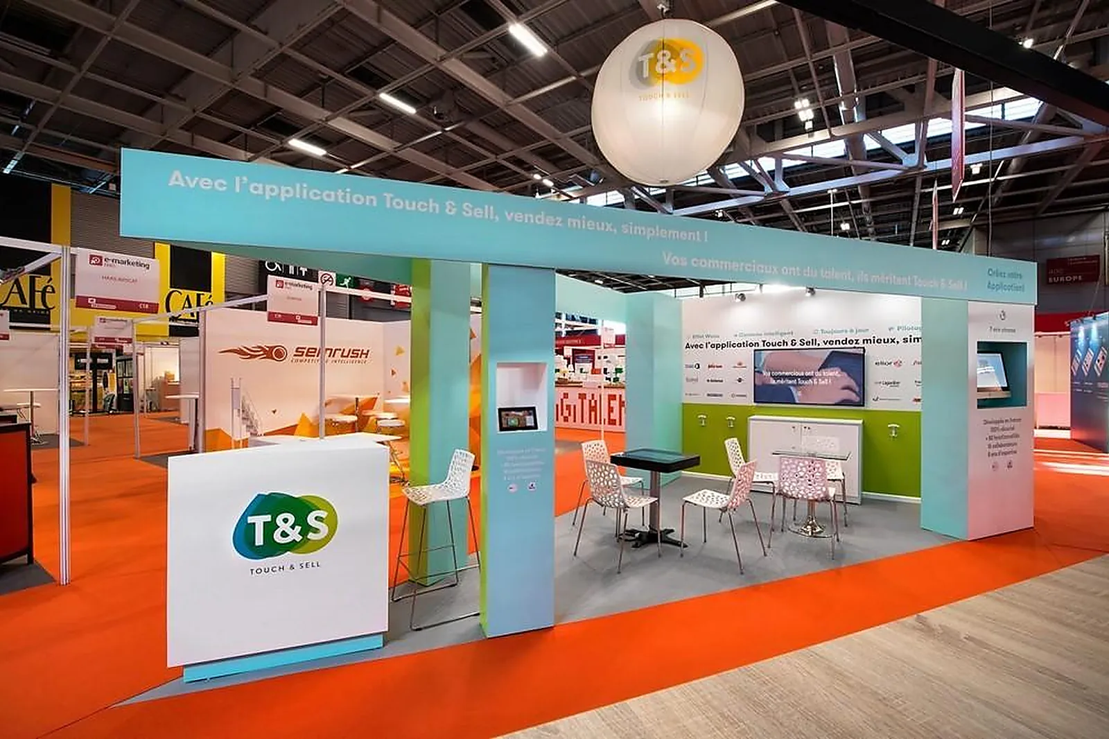 Prestataire Technique Audiovisuel, STANDISTES - CHEVREUSE (YVELINES) : BAGHERA EVENT