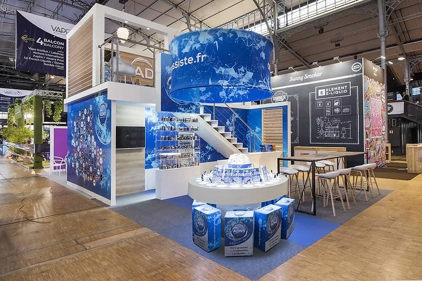 Prestataire Technique Audiovisuel, STANDISTES - CHEVREUSE (YVELINES) : BAGHERA EVENT