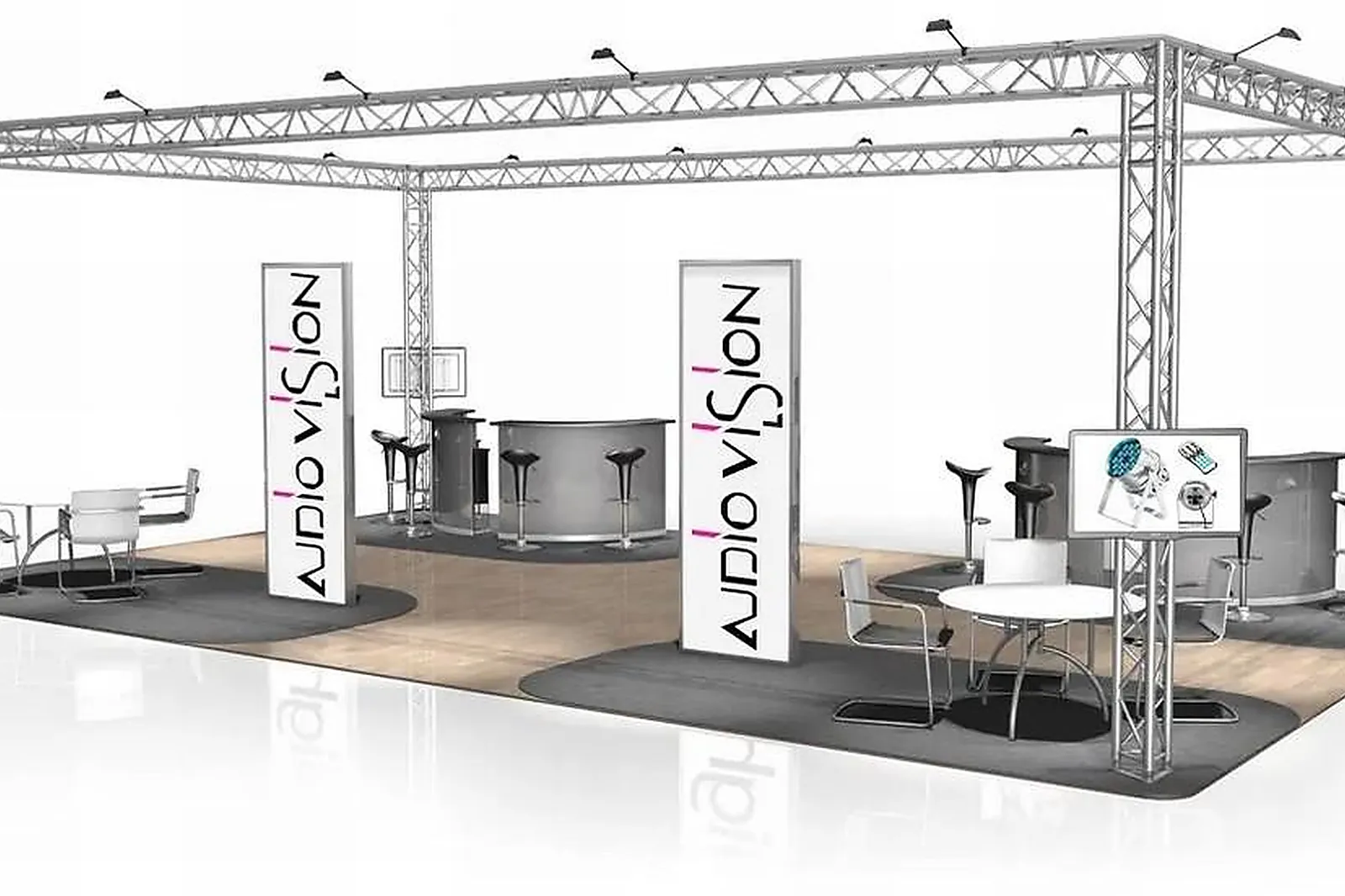 Prestataire Technique Audiovisuel, STANDISTES - LA LOUBIERE (AVEYRON) : AUDIO VISION