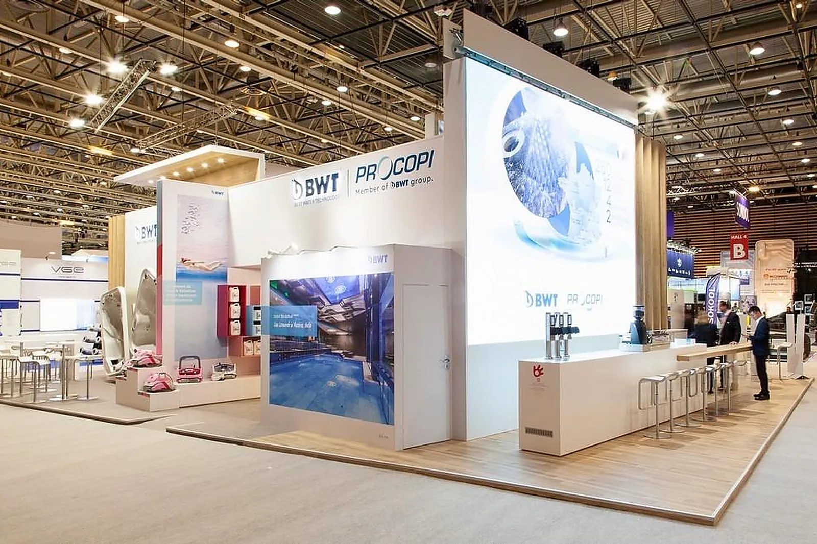 Prestataire Technique Audiovisuel, STANDISTES - VERNEUIL-SUR-SEINE (YVELINES) : EXPACE