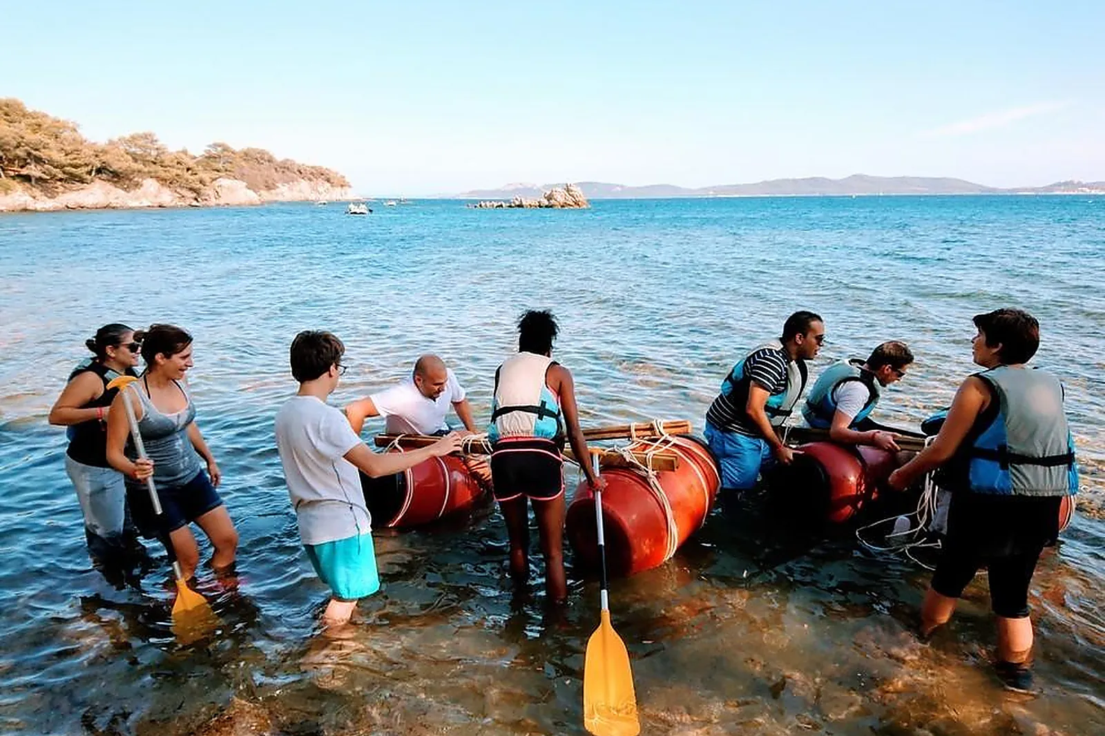 Team building insolite, TEAM BUILDING - AGAY (VAR) : TEAM ACTIVE