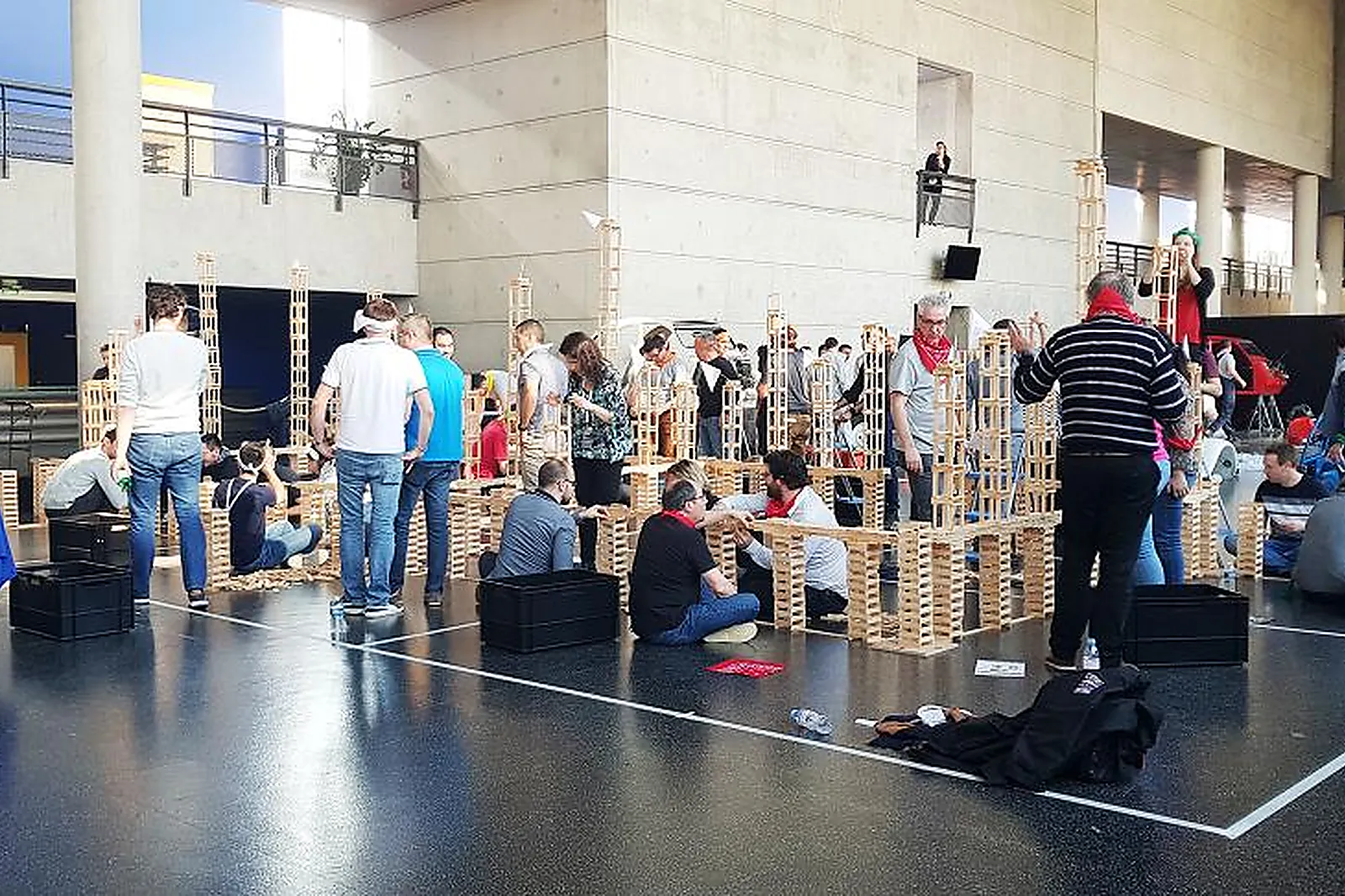 Team building original, TEAM BUILDING - GRANDFONTAINE (DOUBS) : 10TORSIONS