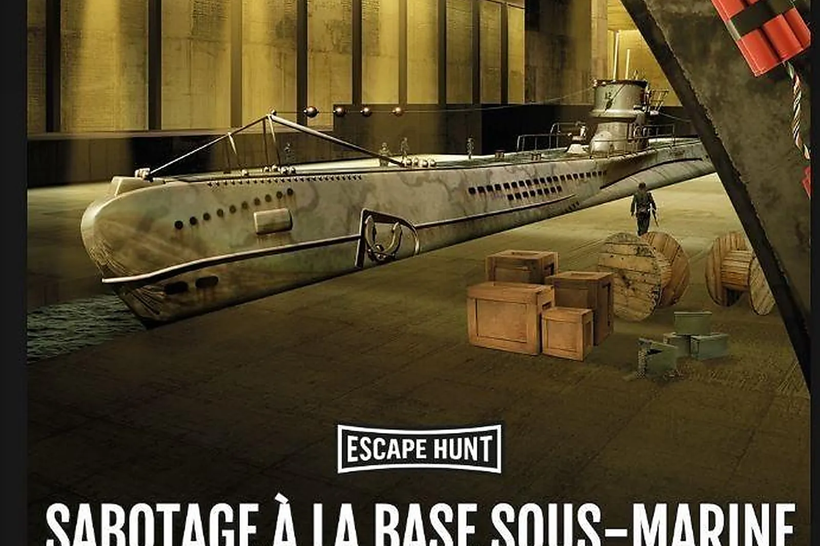Team building insolite, TEAM BUILDING - LA ROCHELLE (CHARENTE-MARITIME) : ESCAPE HUNT LA ROCHELLE