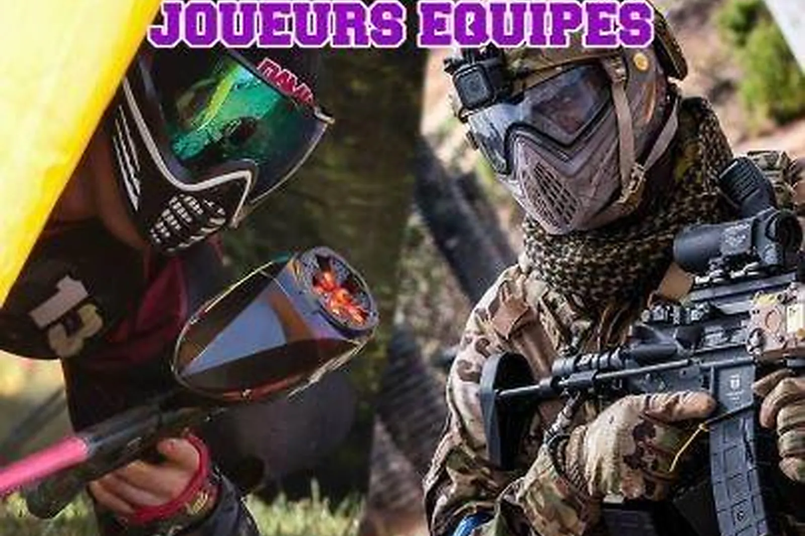 Team building sportif, TEAM BUILDING - LEUCATE (AUDE) : STARKH PAINTBALL