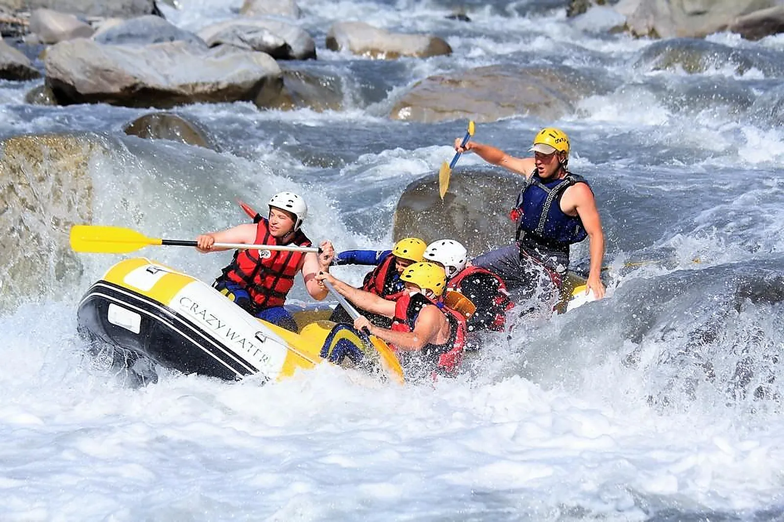 Team building sportif, TEAM BUILDING - LE LAUZET-UBAYE (ALPES-DE-HAUTE-PROVENCE) : CRAZY WATER