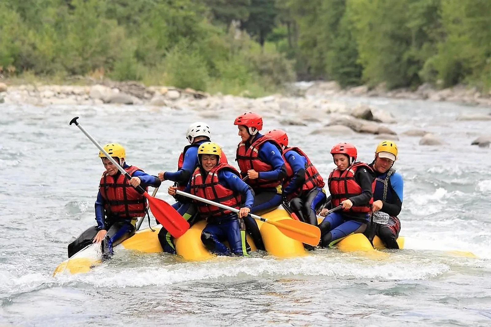 Team building sportif, TEAM BUILDING - LE LAUZET-UBAYE (ALPES-DE-HAUTE-PROVENCE) : CRAZY WATER