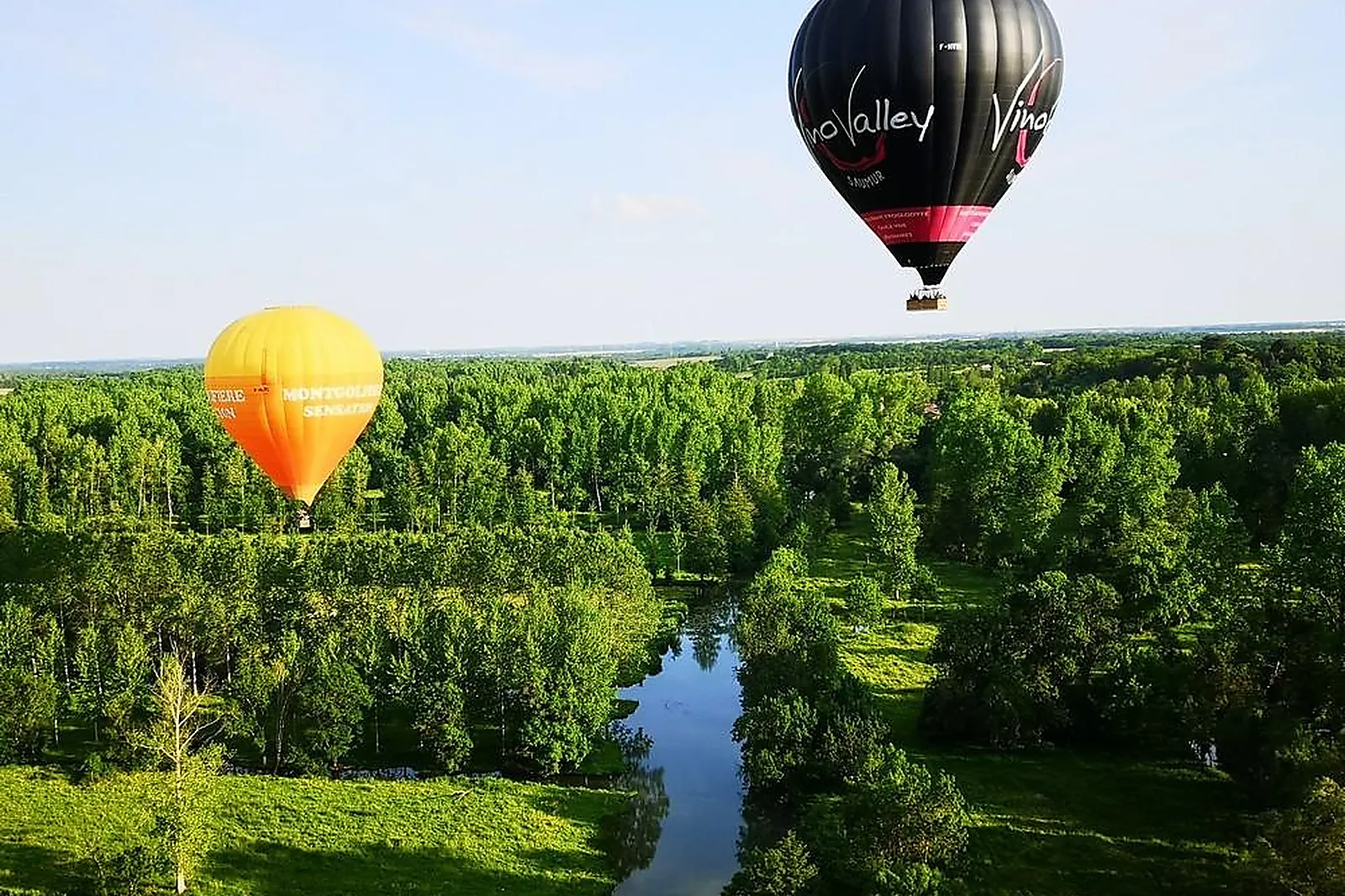 Team building insolite, TEAM BUILDING - MIREBEAU (VIENNE) : MONTGOLFIÈRE SENSATION