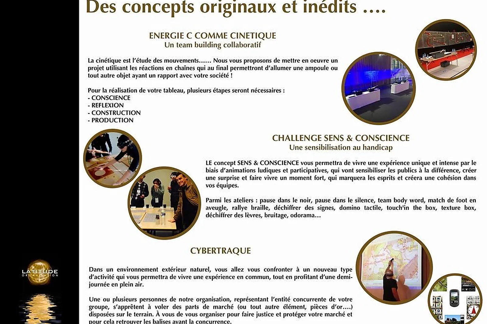 Team building original, TEAM BUILDING - MONTELIMAR (DRÔME) : LATITUDE ORGANISATION