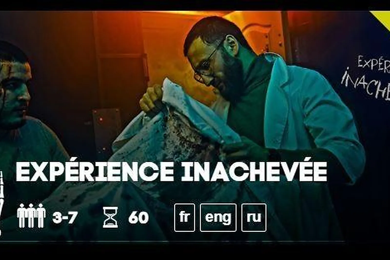 Team building insolite, TEAM BUILDING - NICE (ALPES-MARITIMES) : BLACKOUT ROOM