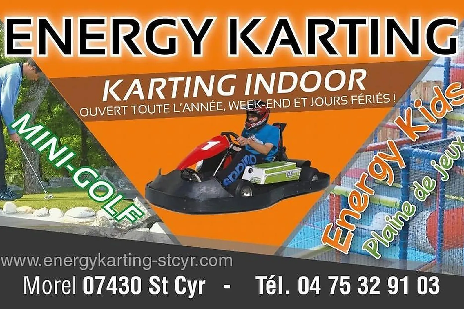 Team building automobile, TEAM BUILDING - SAINT-CYR (ARDÈCHE) : ENERGY KARTING