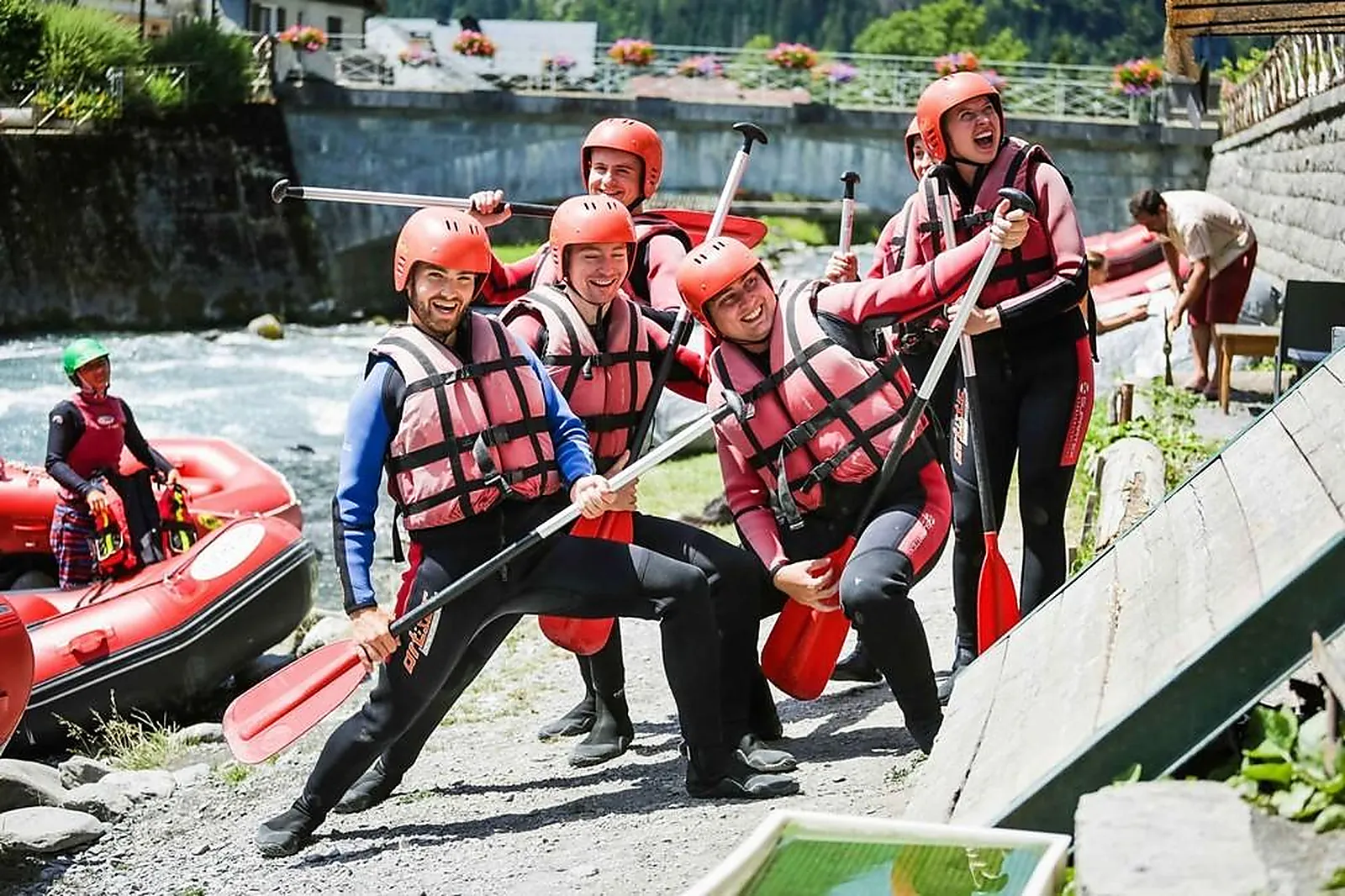 Team building sportif, TEAM BUILDING - SIXT-FER-A-CHEVAL (HAUTE-SAVOIE) : NUNAYAK