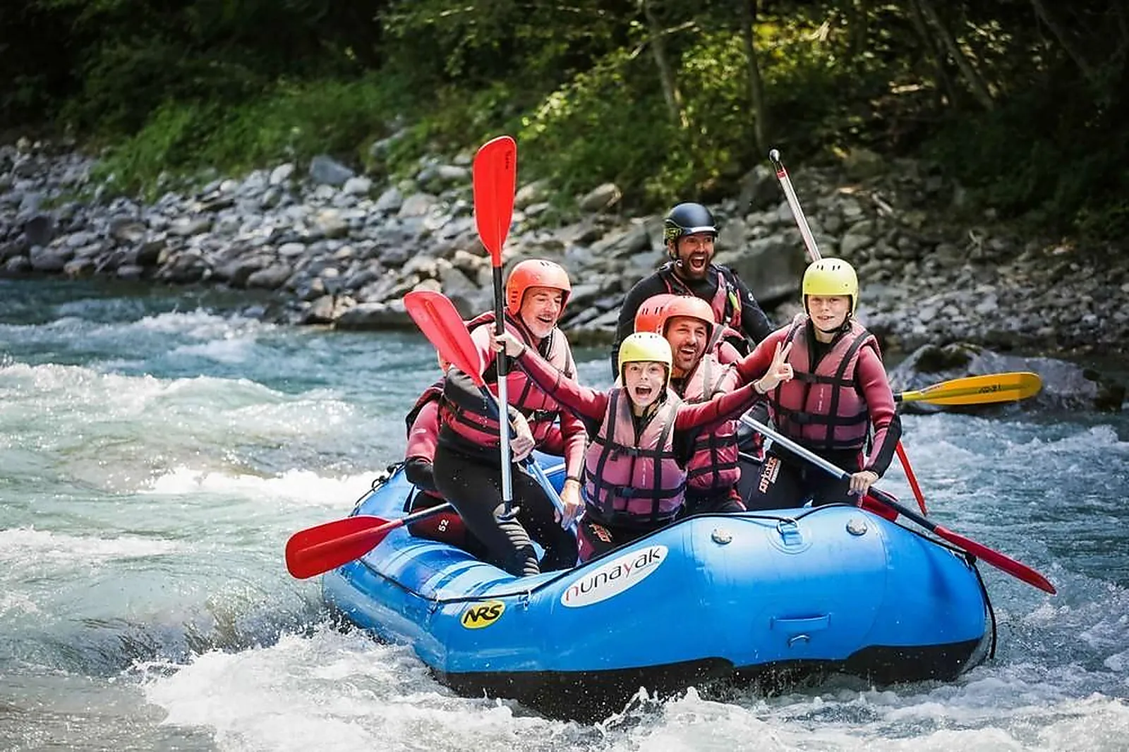 Team building sportif, TEAM BUILDING - SIXT-FER-A-CHEVAL (HAUTE-SAVOIE) : NUNAYAK