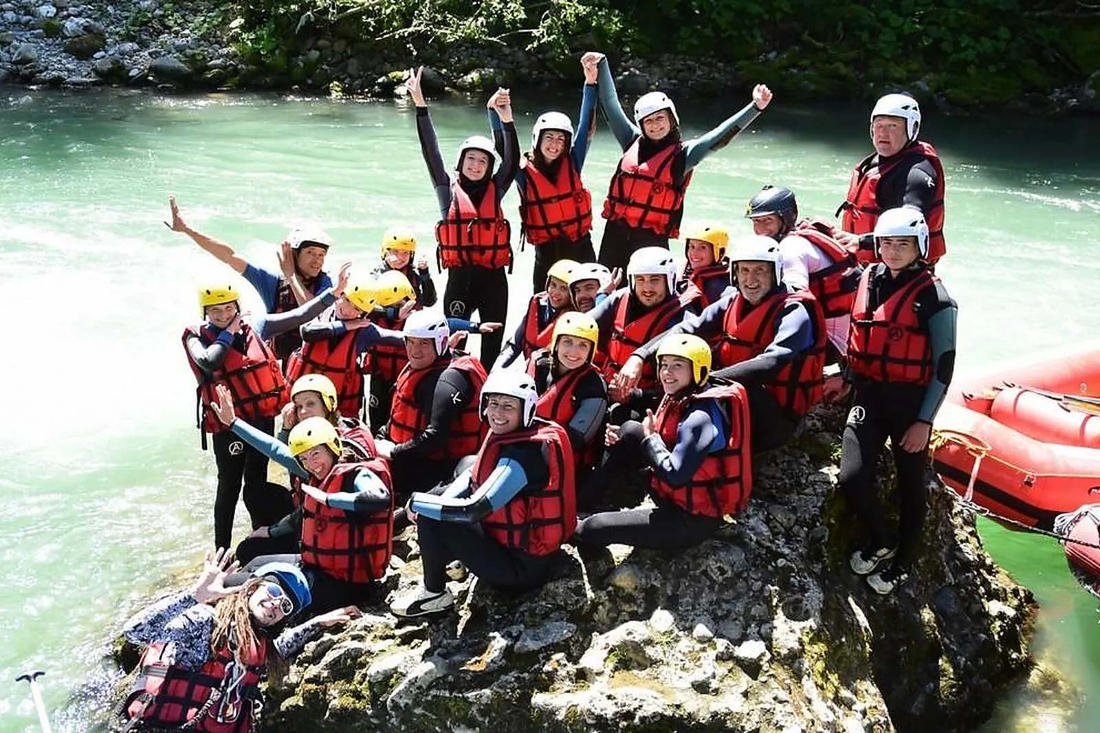 Team building sportif, TEAM BUILDING - THONON-LES-BAINS (HAUTE-SAVOIE) : ALPO VIVE RAFTING