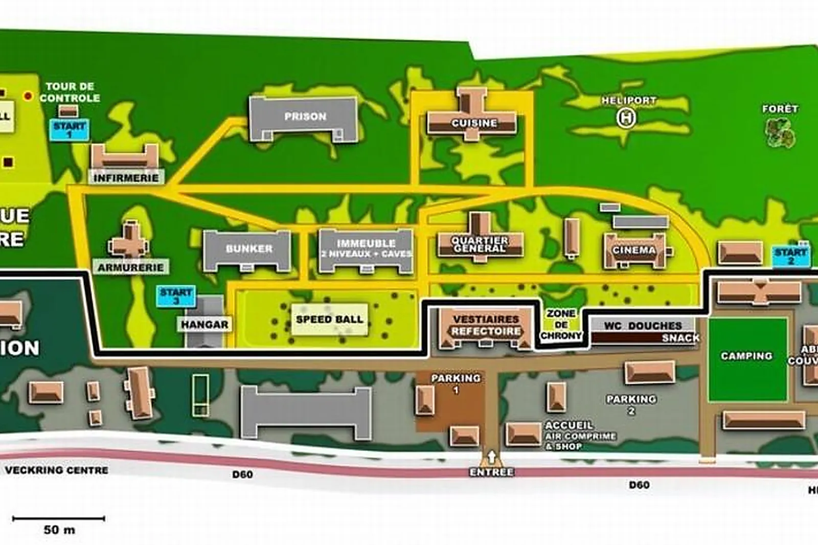 Team building sportif, TEAM BUILDING - VECKRING (MOSELLE) : PAINTBALL VECKRING