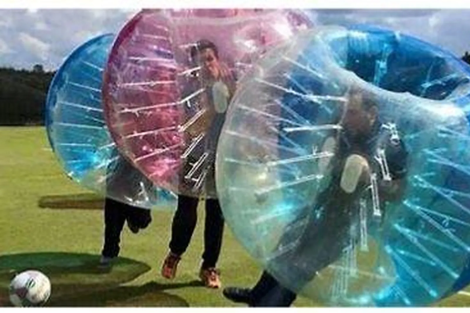 Team building sportif, TEAM BUILDING - WITRY-LES-REIMS (MARNE) : BUBBLE FOOT