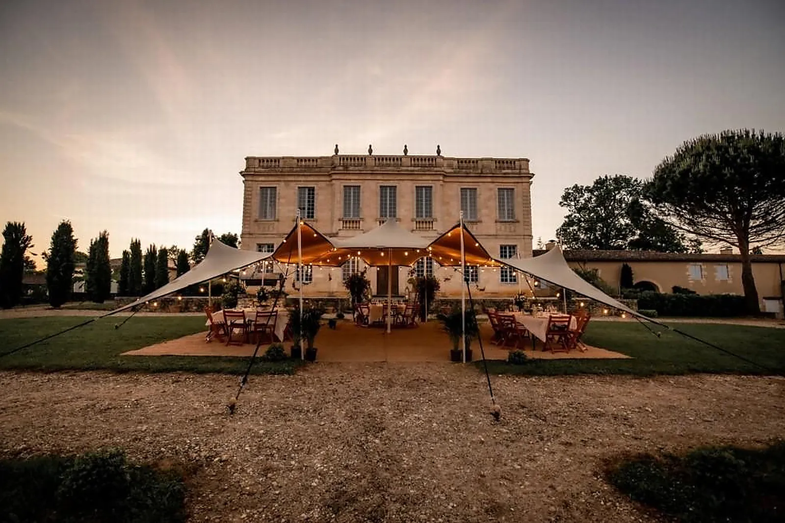 Tente et Chapiteau, TENTES ET CHAPITEAUX - GIRONDE-SUR-DROPT (GIRONDE) : EVENTS TENT CONCEPT
