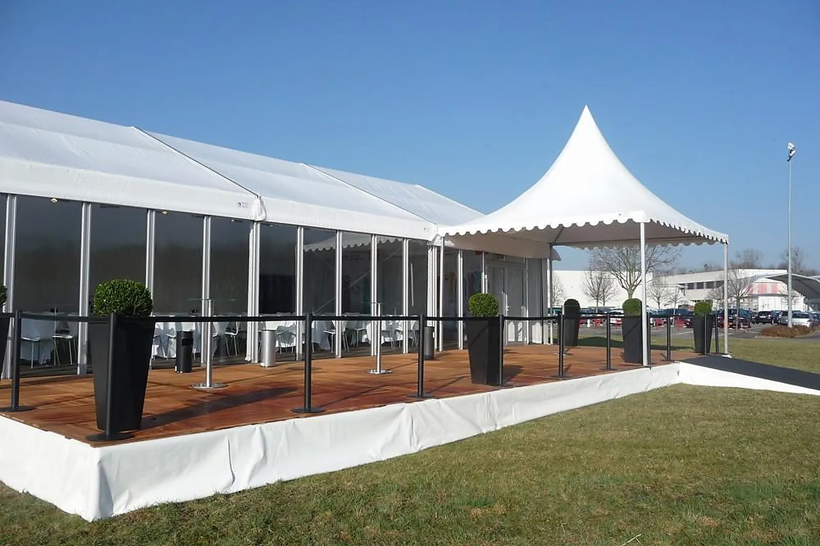 Tente et Chapiteau, TENTES ET CHAPITEAUX - REICHSTETT (BAS-RHIN) : ESPACE COUVERT