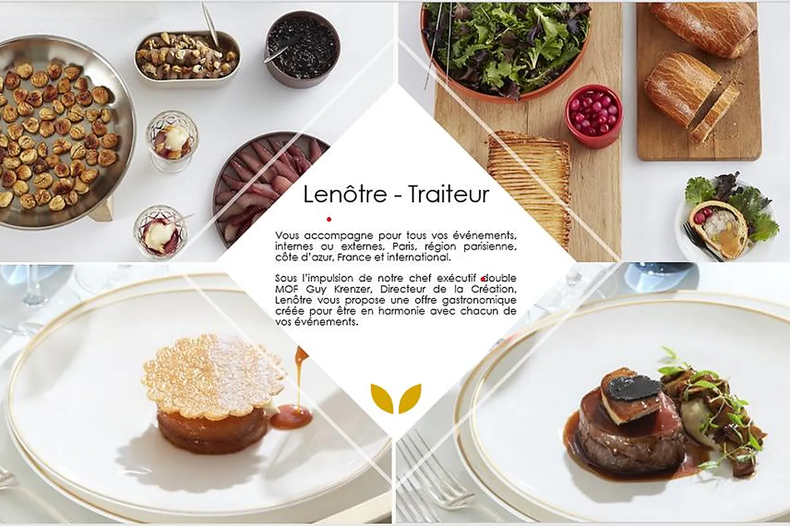 Île-de-France, TRAITEURS - PARIS (PARIS) : LENÔTRE