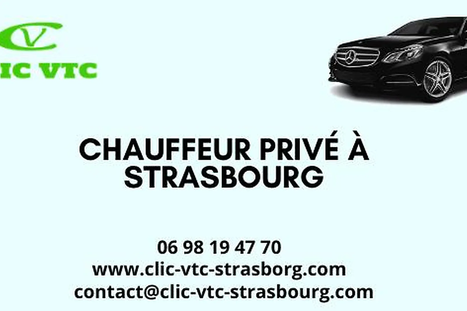 Transfert, VÉHICULES DE PRESTIGE - STRASBOURG (BAS-RHIN) : CLIC-VTC