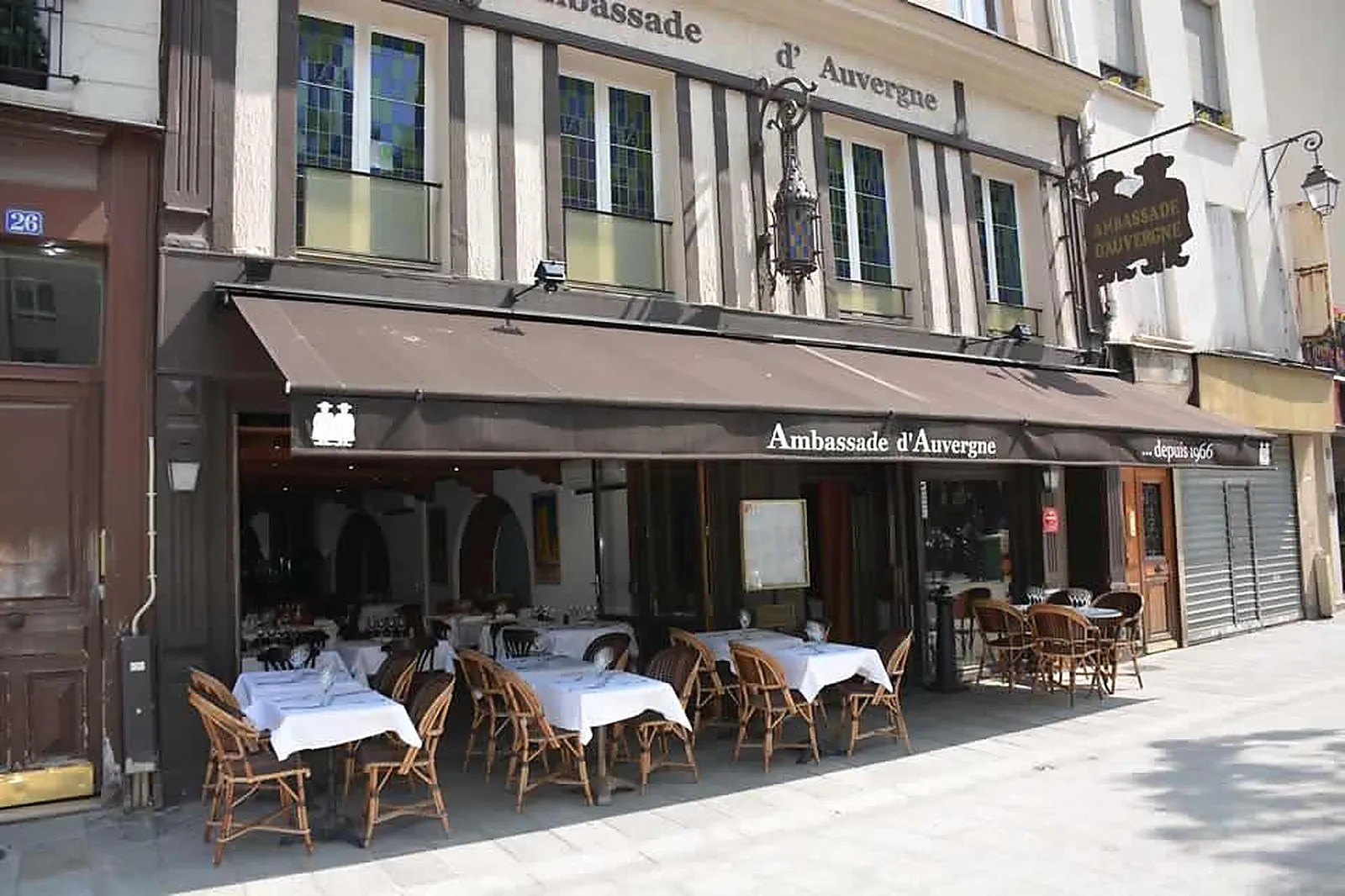 Cafés et Restaurants, AMBASSADE D'AUVERGNE