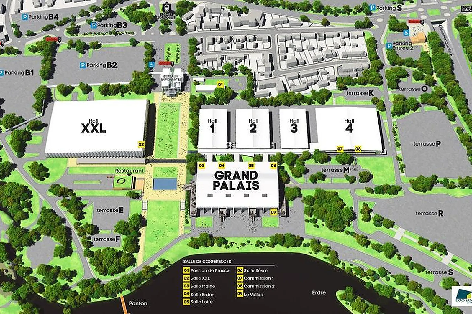 Lieux événementiels, EXPONANTES