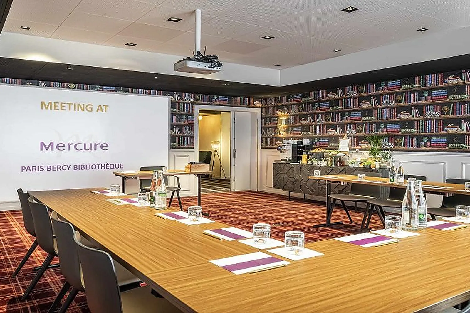 Lieux événementiels, HÔTEL MERCURE PARIS BERCY BIBLIOTHÈQUE