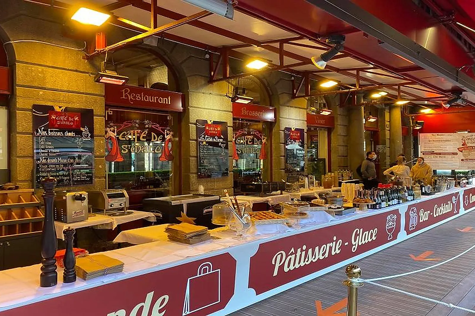 Cafés et Restaurants, LE CAFÉ DE SAINT MALO