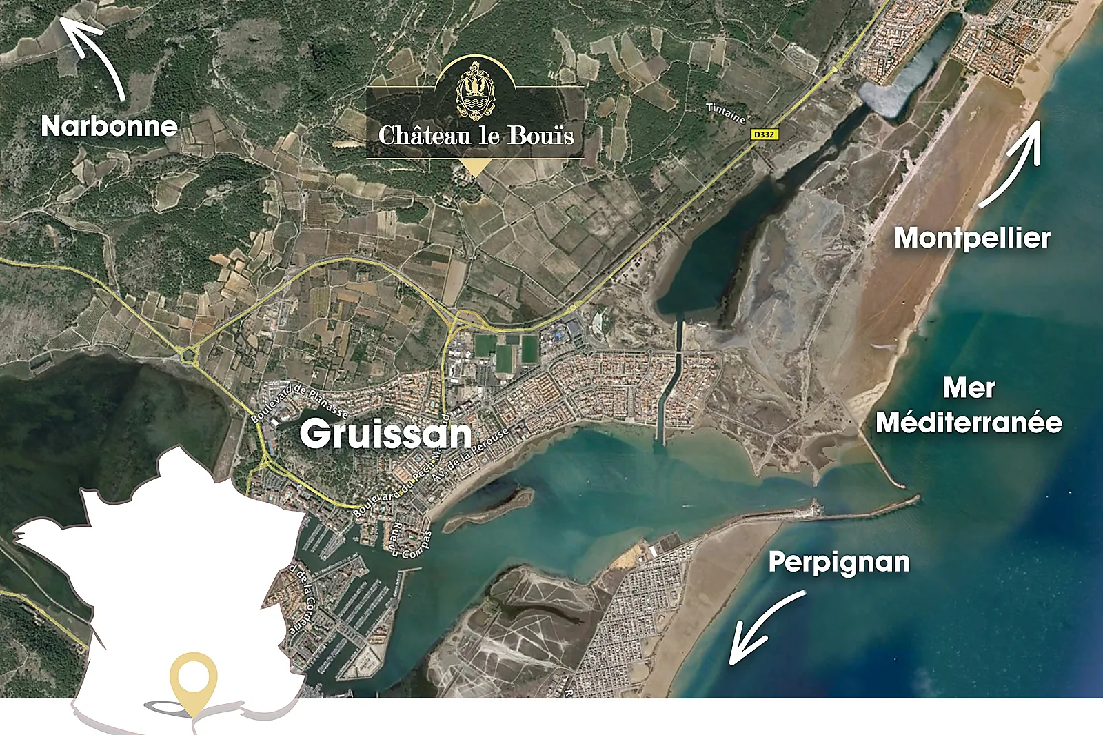 Lieux événementiels, LE CHÂTEAU LE BOUÏS