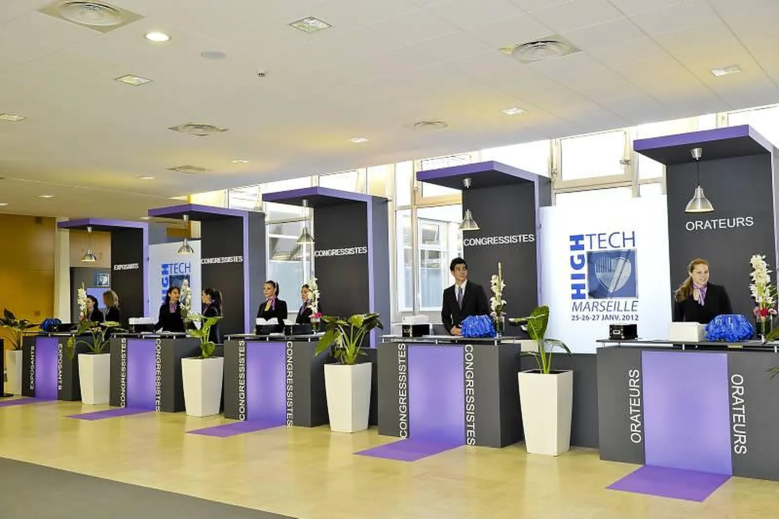 Lieux événementiels, MARSEILLE CHANOT : LE PALAIS DES CONGRÈS ET DES EXPOSITIONS DE MARSEILLE