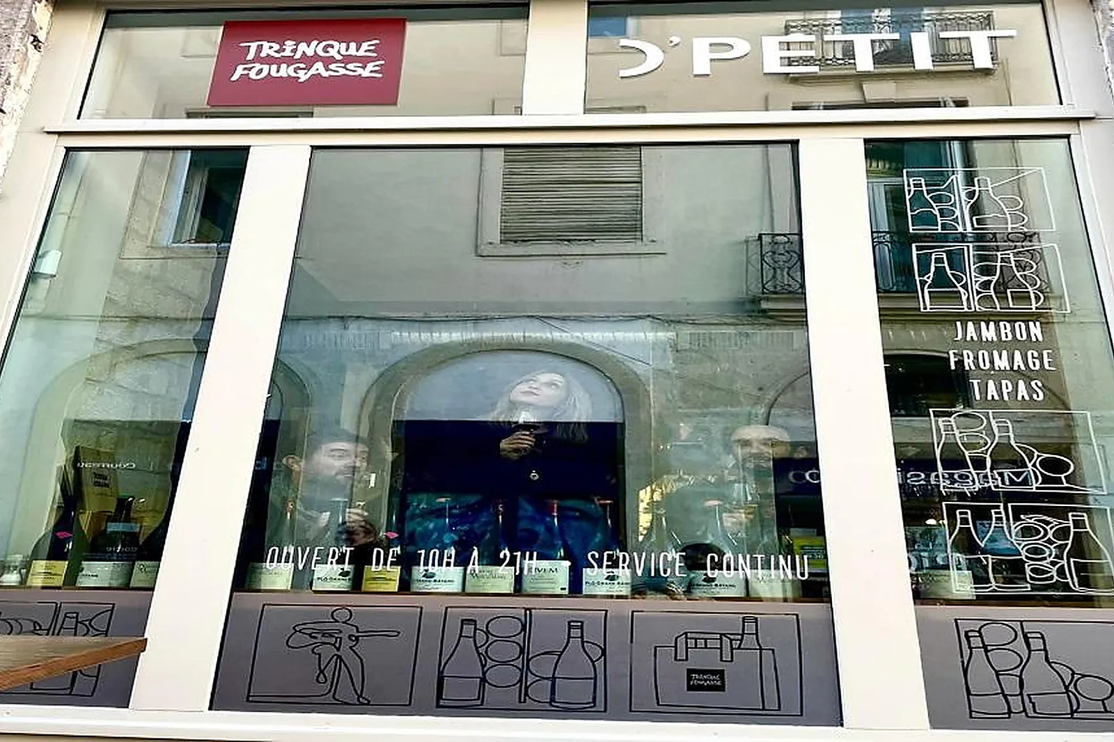 Cafés et Restaurants, O'PETIT TRINQUE FOUGASSE