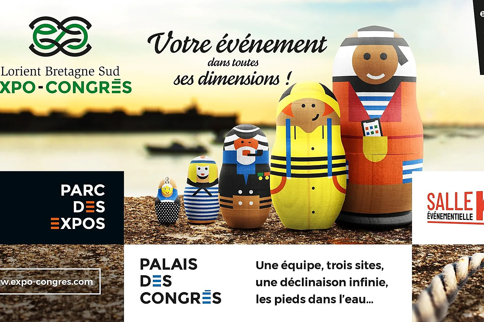 Centre de congrès, PALAIS DES CONGRÈS LORIENT BRETAGNE SUD