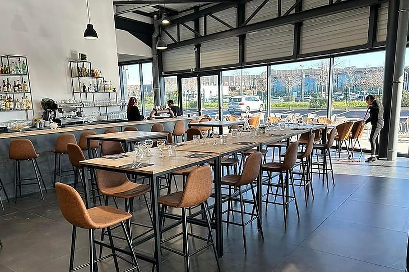 Lieux événementiels, LAC-BULLE VERTE ET BULLE ROSE