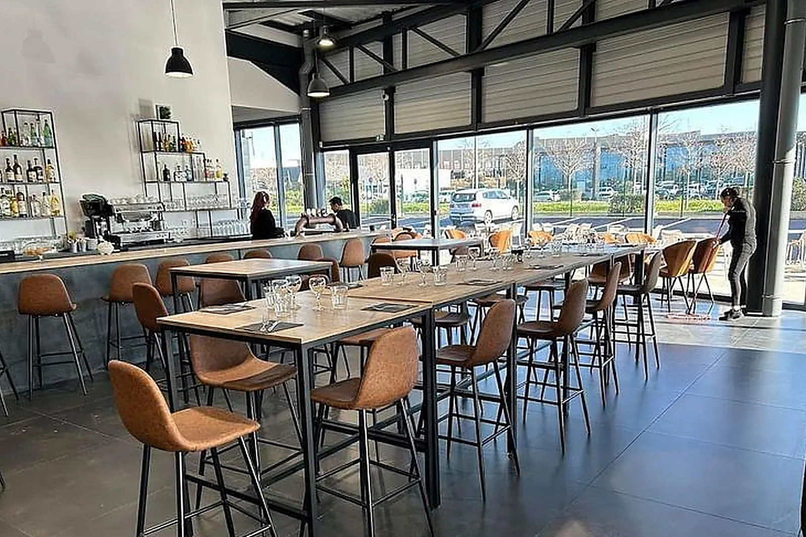 Lieux événementiels, LAC-BULLE VERTE ET BULLE ROSE