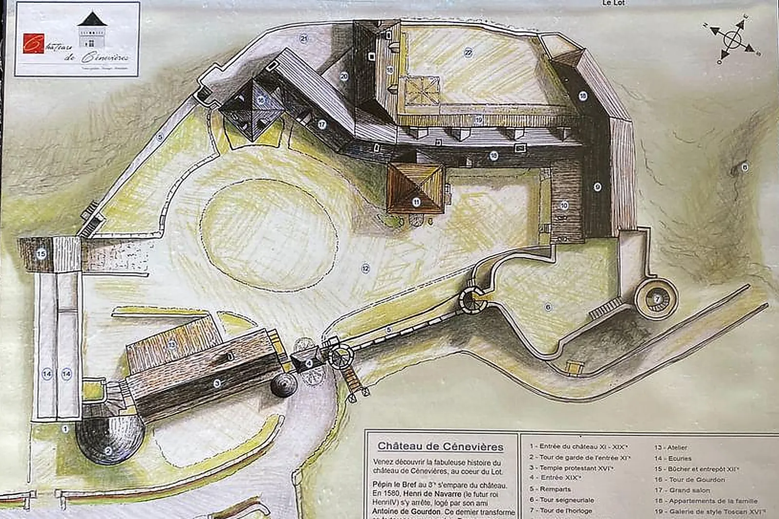 Lieux événementiels, CHÂTEAU DE CÉNEVIÈRES